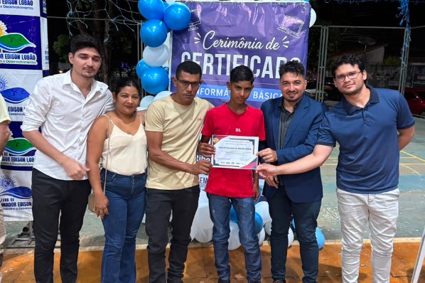 Estação Tech Ribeirãozinho certifica 136 alunos em curso de Informática Básica